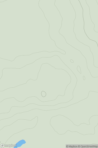 Thumbnail image for Stanley Hill [Lancashire, Cheshire and S Pennines] showing contour plot for surrounding peak